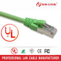 Cable de cobre RJ45, 24AWG Cat5e cable trenzado